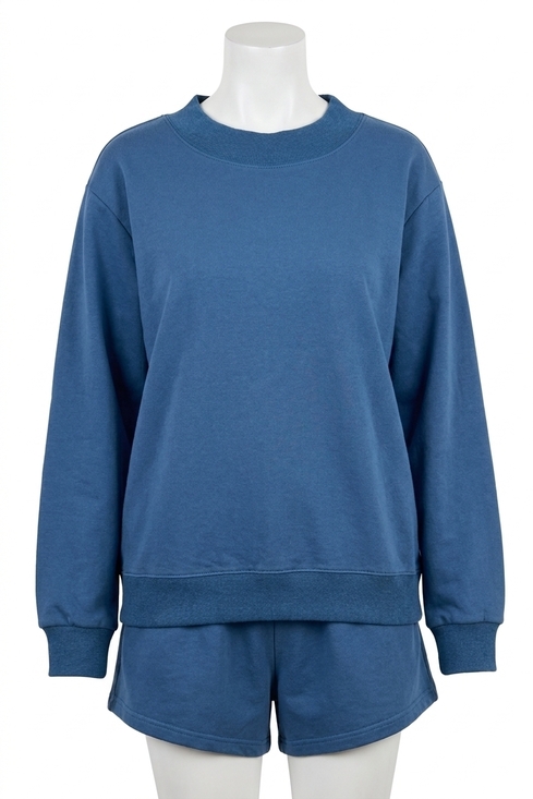 DAY + MOON Tops - NEW DAY + MOON madison oversized sweatshirt in denim blue
